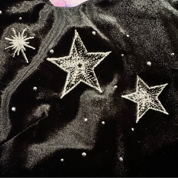 VS • Very Sexy Star Struck Shine Velvet Corset Bra Top - Picture 3 of 13